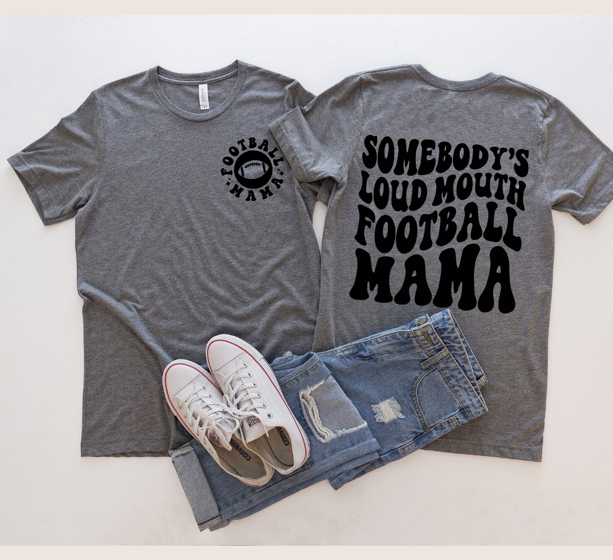 Loud Mouth Football Mom