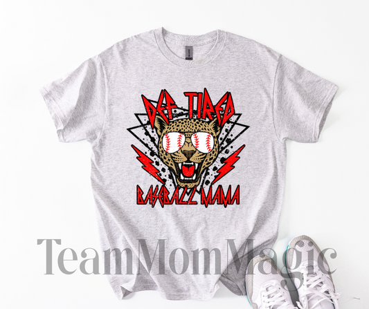 Def Tired Baseball Mama