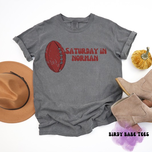 Saturday in Norman on Grey